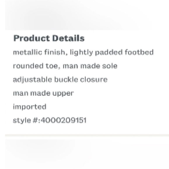 New Madden Girl silver Mary Jane ballet flats - Picture 9 of 9